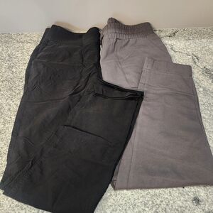 32 Degrees Women's Black and Gray Joggers